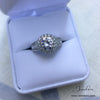 4.68 CTW Fancy Sterling Silver CZ Cocktail Ring