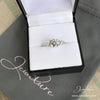 1.68 CTW Classic 3 Stone Silver CZ Engagement Ring