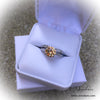 2.04 Carat Champagne Simulated Diamond Ring Set