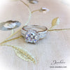 2.55 CTW Simulated Diamond Modern Engagement Ring