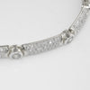 Silver Tone Elegant CZ Womens Bracelet