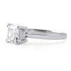 Classic 1.25 Carat Princess Cut CZ Solitaire Ring