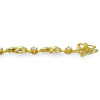 Gold Tone Roman Wreath Fashion Bracelet