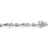 Silver Tone Roman Wreath Fashion Bracelet