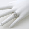1.70 CTW Pave Split Shank Halo CZ Ring