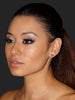 925 Silver Signity CZ Love Knot Earrings