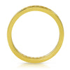 14K Gold Tone Thin CZ Fashion Band