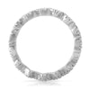 925 Silver Zig Zag CZ Eternity Ring