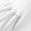 Sterling Silver Curvy CZ Eternity Ring
