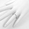 925 Silver Zig Zag CZ Eternity Ring