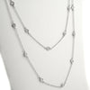 36 inch CZ by the Yard Sterling Silver Necklace