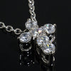 Signity CZ Baby Cross Pendant and Necklace Set