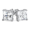 7mm Princess Cut 5A Flawless Simulated Diamond Studs