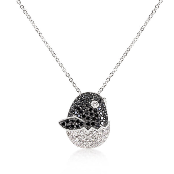 Baby Bird Micropave CZ Pendant Set