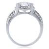2.55 CTW Simulated Diamond Modern Engagement Ring