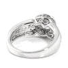 2.05 CTW Modern Simulated Diamond Halo Ring