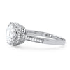 2.45 CTW Solitaire CZ Ring in Crown Setting