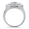 Sterling Silver Elegant Antique Fashion Ring
