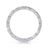 Hearts Forever Sterling Silver CZ Eternity Ring