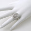 Sterling Silver Elegant Antique Fashion Ring