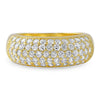 2.25 CTW 14K Gold Tone Pave' Fashion Ring