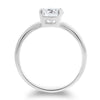 1 Carat Flawless CZ Solitaire Engagement Ring