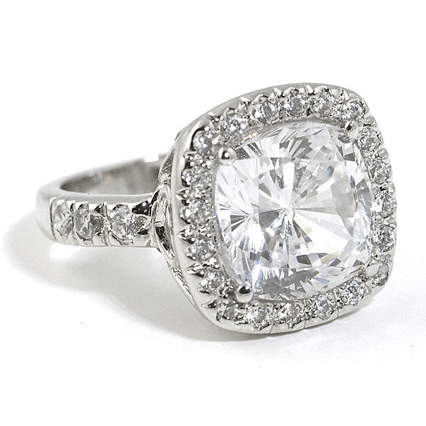 Cubic zirconia 2025 cushion cut